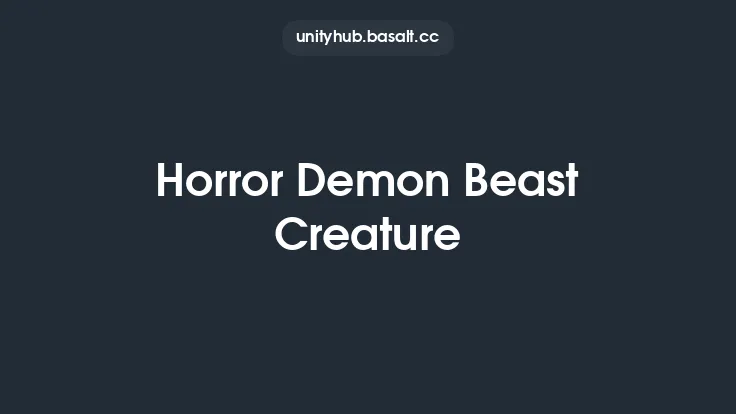 Horror Demon Beast Creature Thumbnail