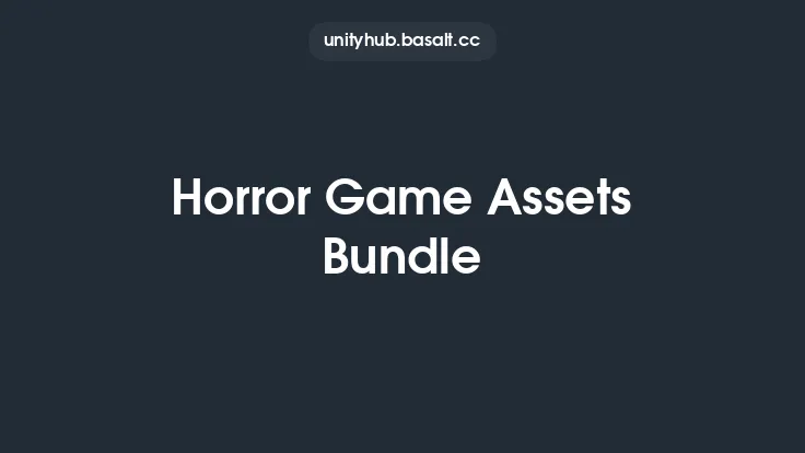 Horror Game Assets Bundle Thumbnail