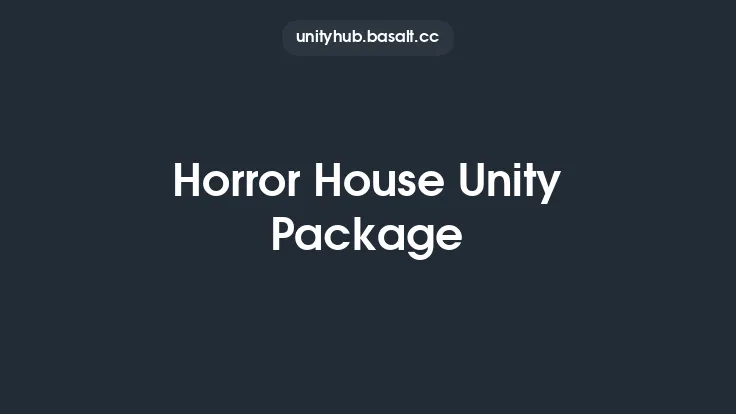 Horror House Unity Package Thumbnail