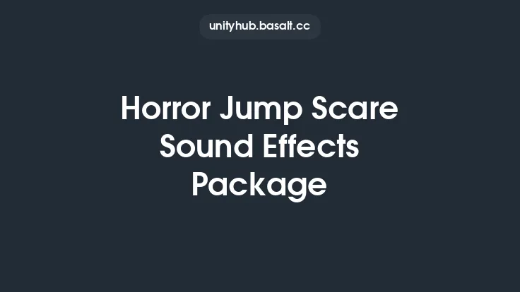 Horror Jump Scare Sound Effects Package Thumbnail