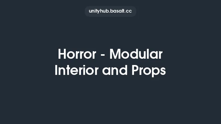 Horror - Modular Interior and Props Thumbnail