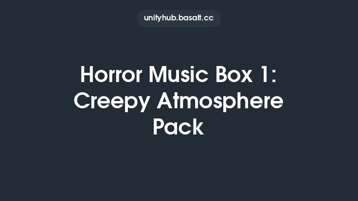 Horror Music Box 1: Creepy Atmosphere Pack Thumbnail