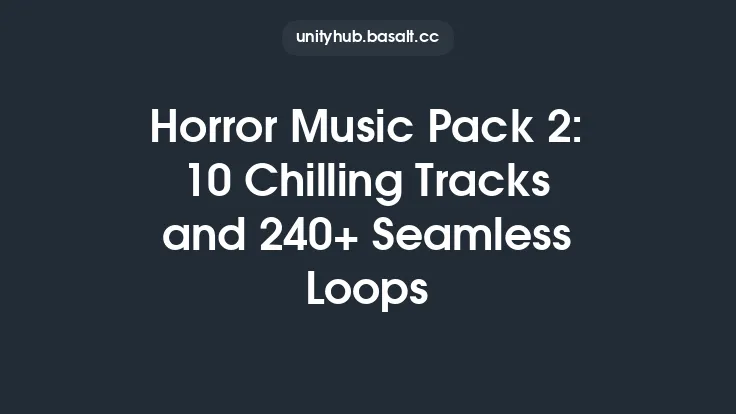 Horror Music Pack 2: 10 Chilling Tracks and 240+ Seamless Loops Thumbnail