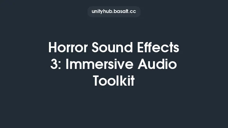 Horror Sound Effects 3: Immersive Audio Toolkit Thumbnail