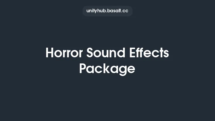Horror Sound Effects Package Thumbnail