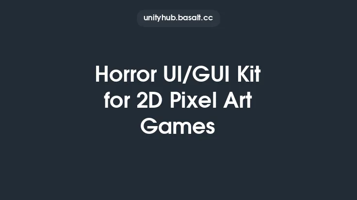 Horror UI/GUI Kit for 2D Pixel Art Games Thumbnail
