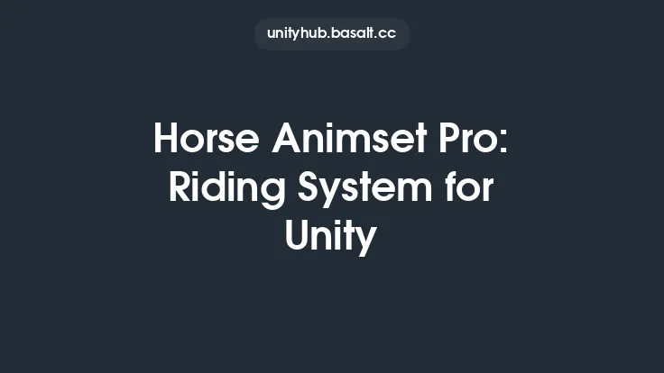 Horse Animset Pro: Riding System for Unity Thumbnail