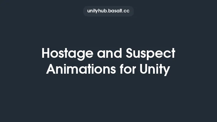 Hostage and Suspect Animations for Unity Thumbnail