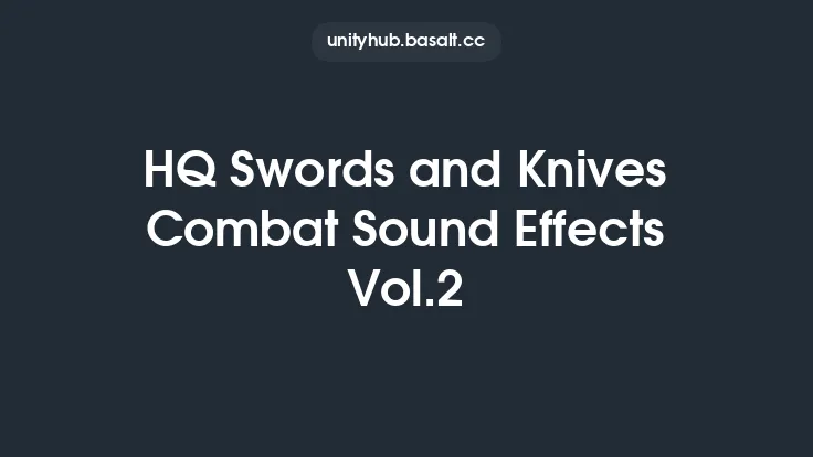 HQ Swords and Knives Combat Sound Effects Vol.2 Thumbnail