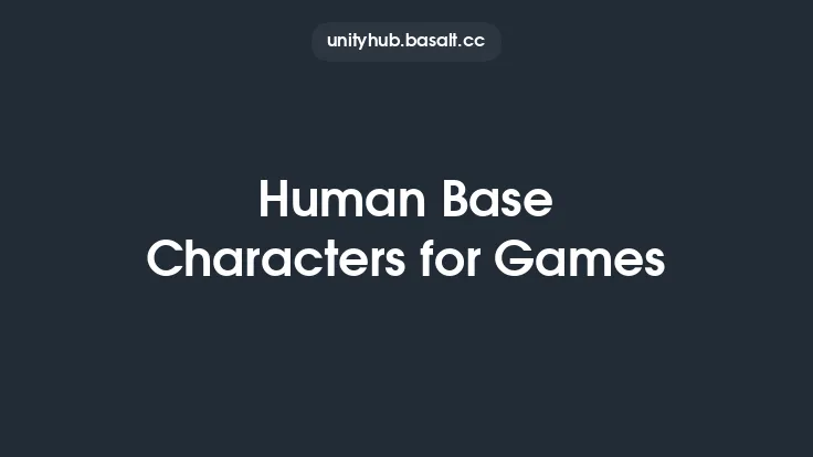 Human Base Characters for Games Thumbnail