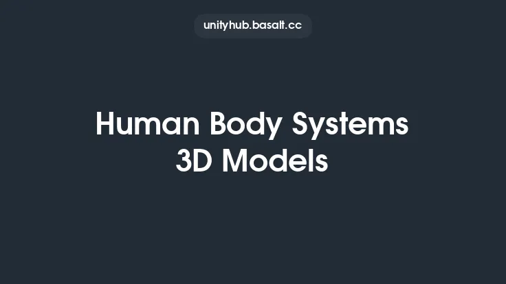 Human Body Systems 3D Models Thumbnail