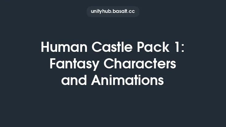 Human Castle Pack 1: Fantasy Characters and Animations Thumbnail