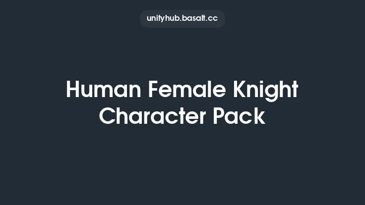 Human Female Knight Character Pack Thumbnail