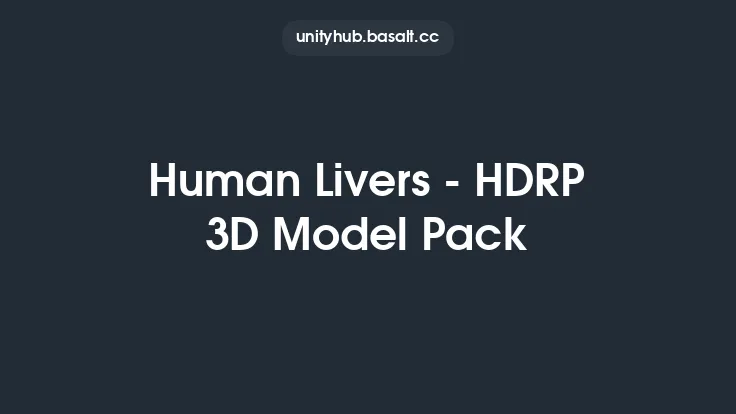 Human Livers - HDRP 3D Model Pack Thumbnail