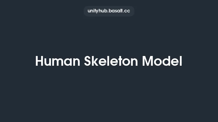 Human Skeleton Model Thumbnail