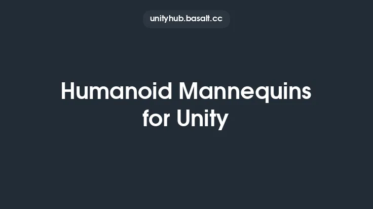Humanoid Mannequins for Unity Thumbnail