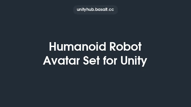 Humanoid Robot Avatar Set for Unity Thumbnail
