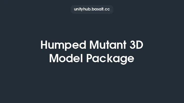 Humped Mutant 3D Model Package Thumbnail