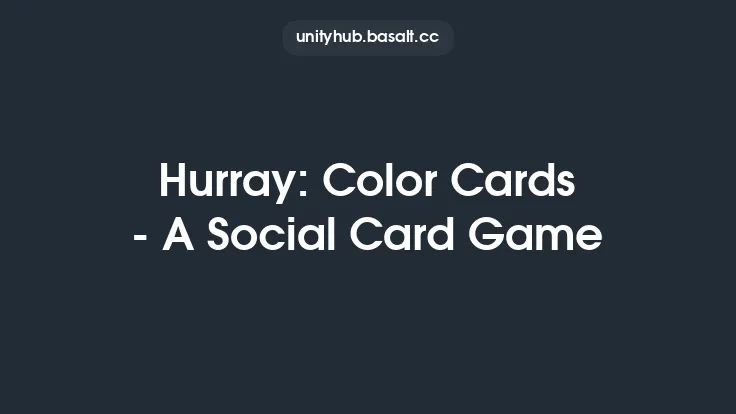 Hurray: Color Cards - A Social Card Game Thumbnail