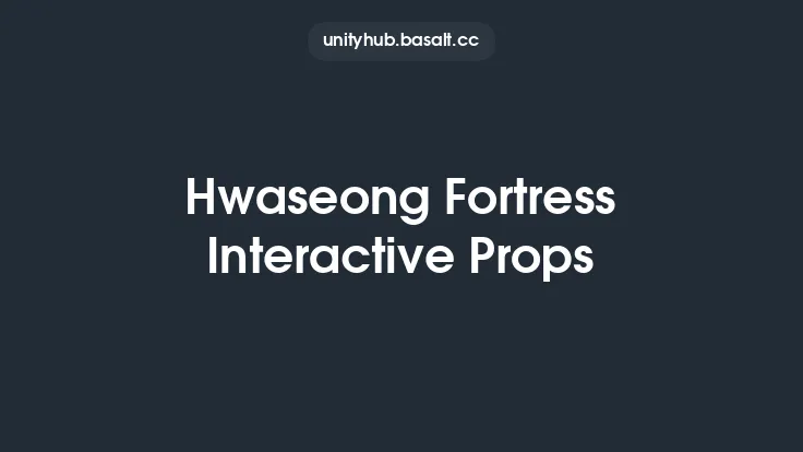 Hwaseong Fortress Interactive Props Thumbnail