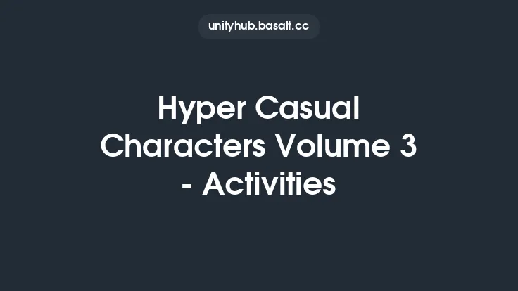 Hyper Casual Characters Volume 3 - Activities Thumbnail