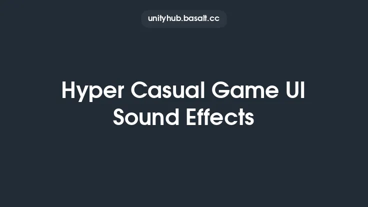 Hyper Casual Game UI Sound Effects Thumbnail