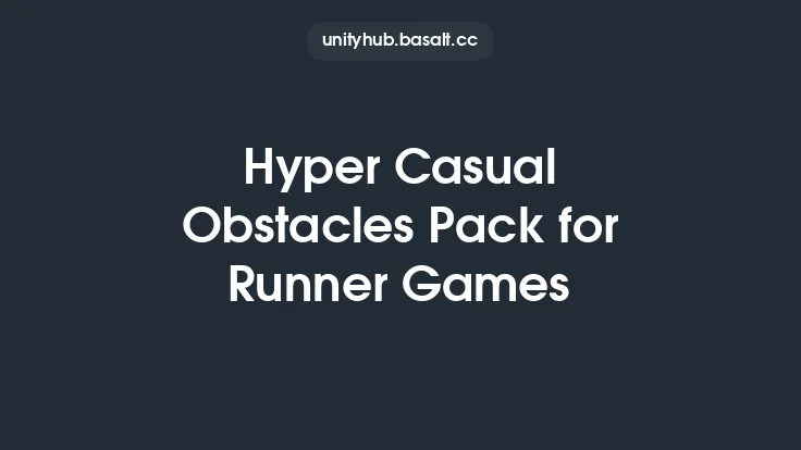 Hyper Casual Obstacles Pack for Runner Games Thumbnail