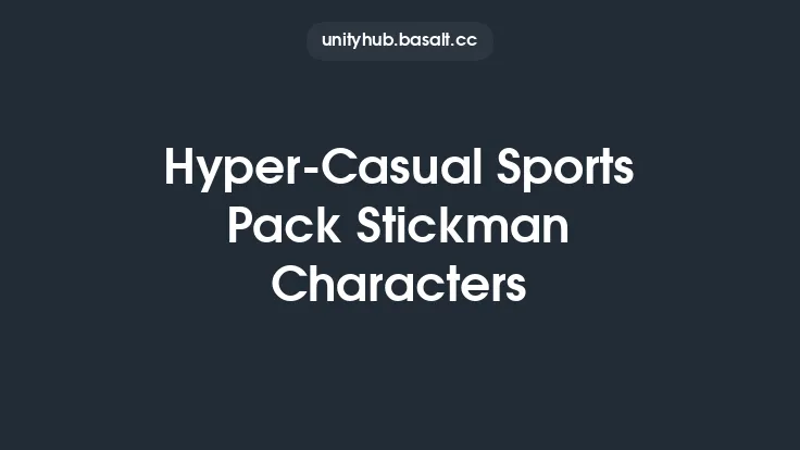 Hyper-Casual Sports Pack Stickman Characters Thumbnail