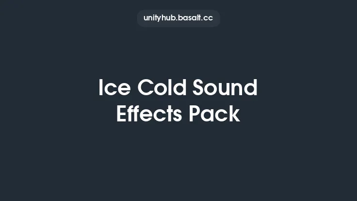 Ice Cold Sound Effects Pack Thumbnail
