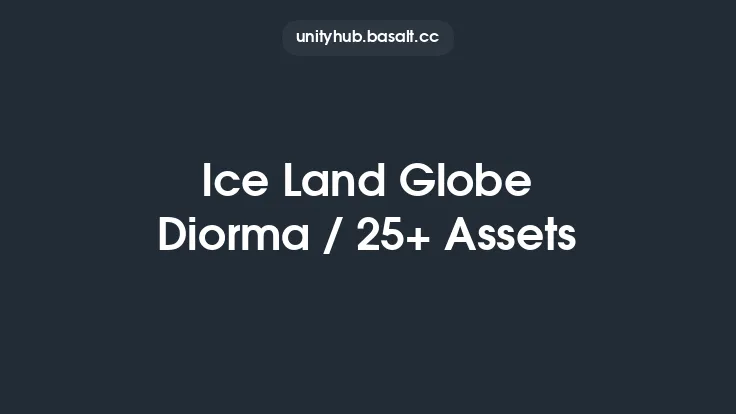 Ice Land Globe Diorma / 25+ Assets Thumbnail