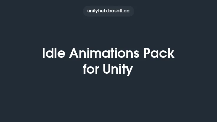 Idle Animations Pack for Unity Thumbnail