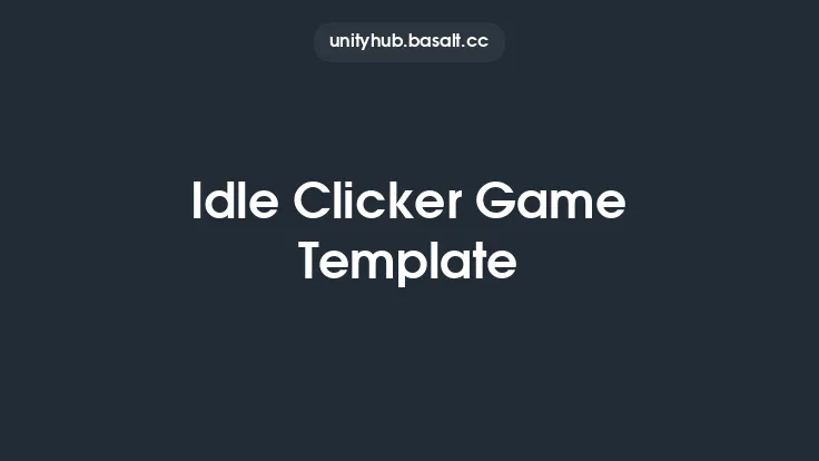 Idle Clicker Game Template Thumbnail