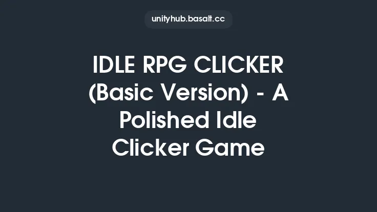 IDLE RPG CLICKER (Basic Version) - A Polished Idle Clicker Game Thumbnail