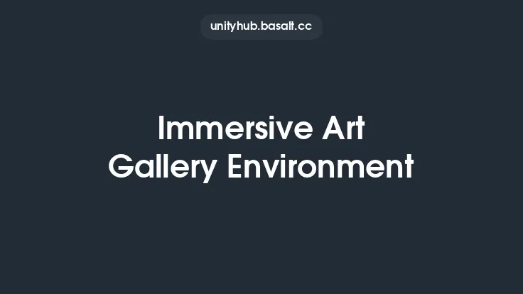 Immersive Art Gallery Environment Thumbnail