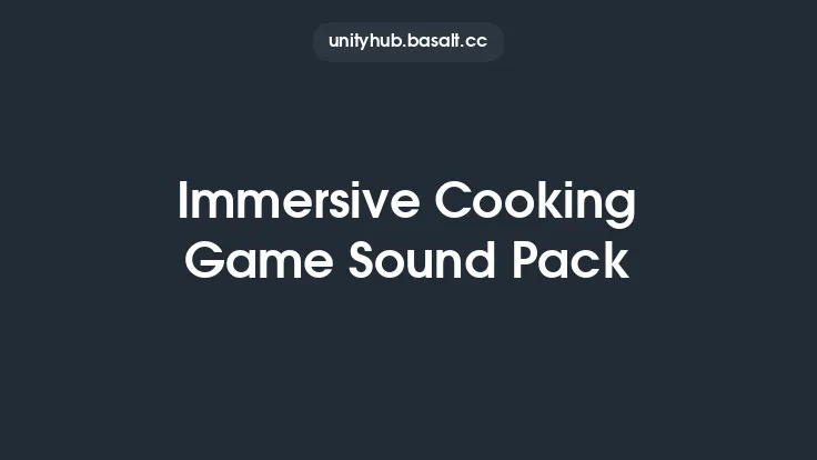 Immersive Cooking Game Sound Pack Thumbnail