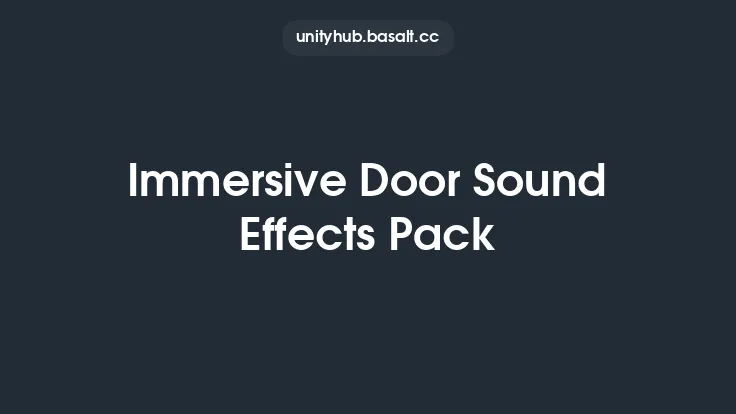 Immersive Door Sound Effects Pack Thumbnail