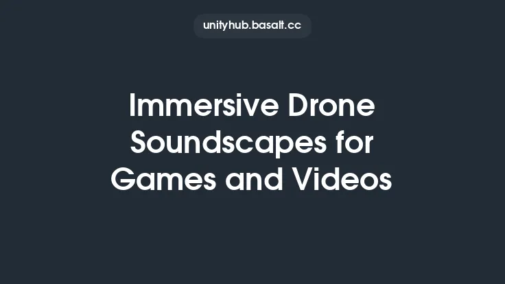 Immersive Drone Soundscapes for Games and Videos Thumbnail