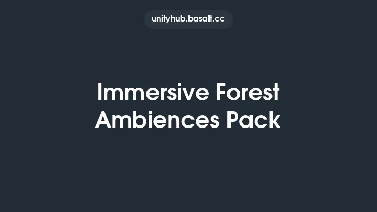 Immersive Forest Ambiences Pack Thumbnail