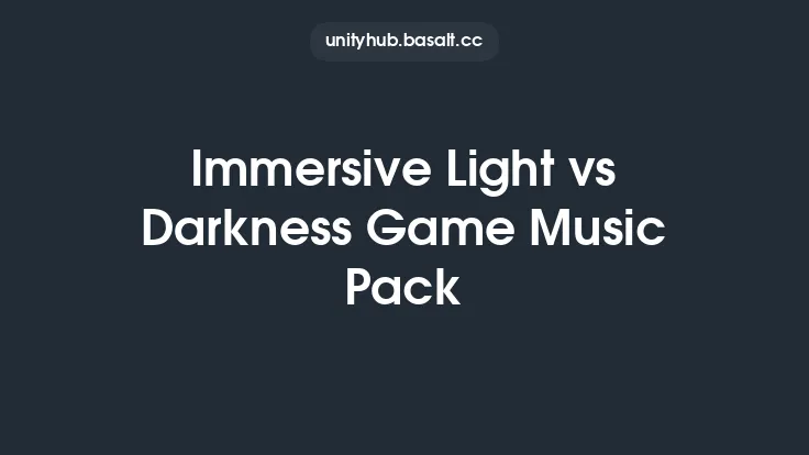 Immersive Light vs Darkness Game Music Pack Thumbnail