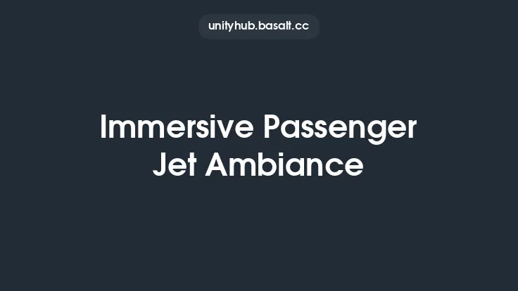 Immersive Passenger Jet Ambiance Thumbnail