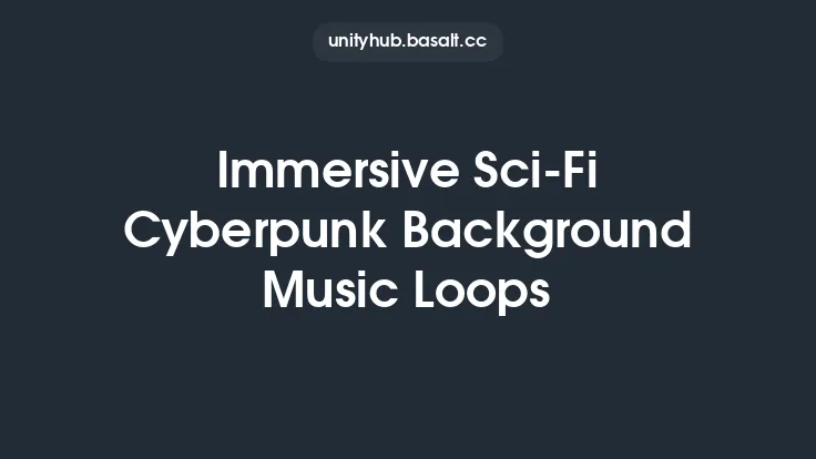 Immersive Sci-Fi Cyberpunk Background Music Loops Thumbnail