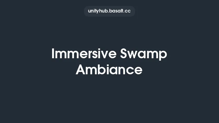 Immersive Swamp Ambiance Thumbnail