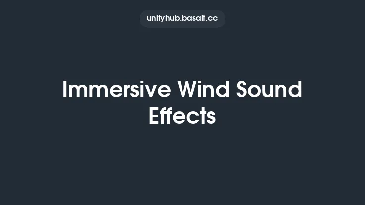 Immersive Wind Sound Effects Thumbnail