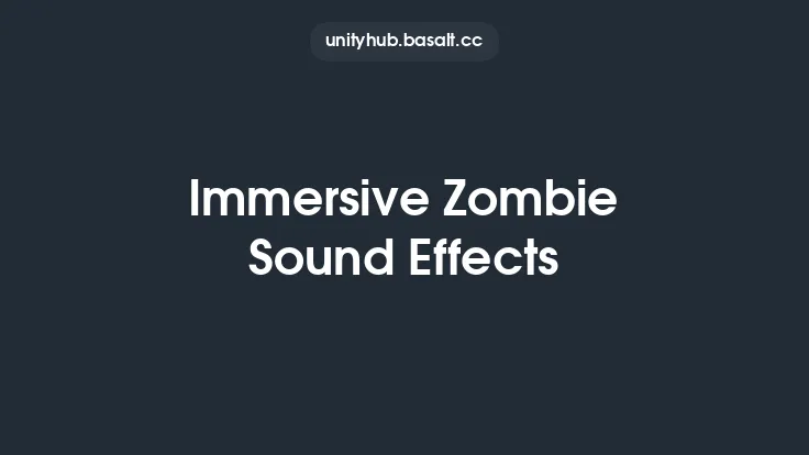 Immersive Zombie Sound Effects Thumbnail