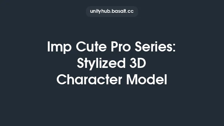 Imp Cute Pro Series: Stylized 3D Character Model Thumbnail