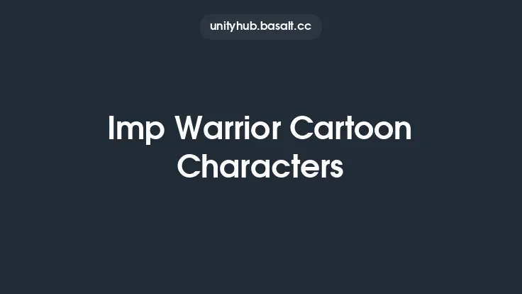 Imp Warrior Cartoon Characters Thumbnail