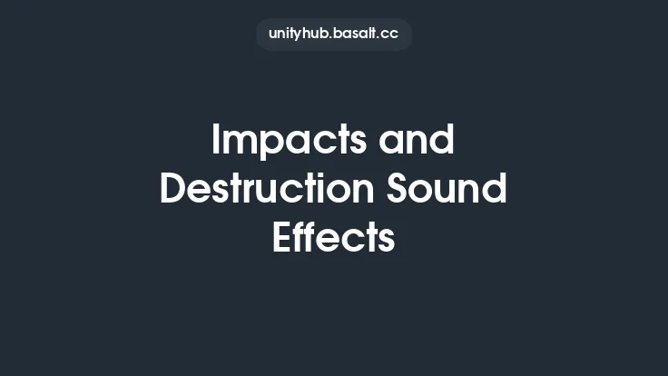Impacts and Destruction Sound Effects Thumbnail