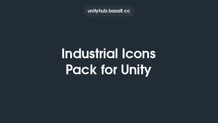 Industrial Icons Pack for Unity Thumbnail