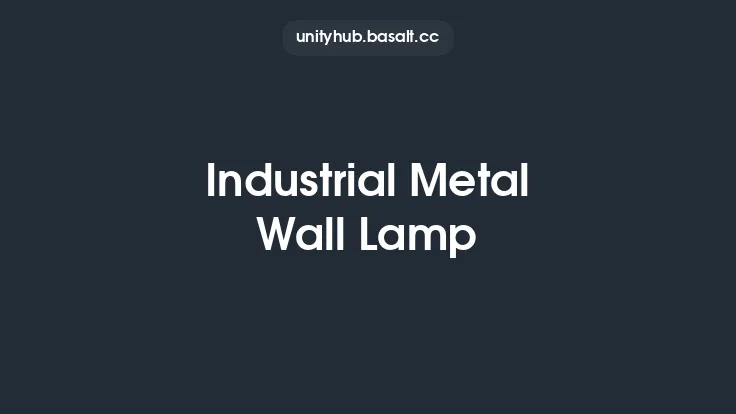 Industrial Metal Wall Lamp Thumbnail
