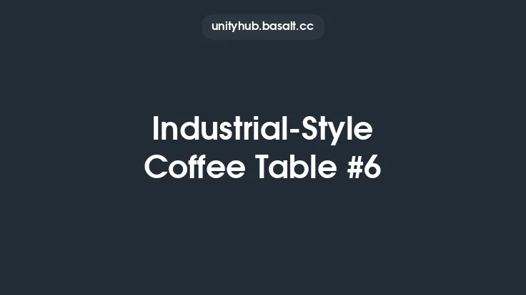 Industrial-Style Coffee Table #6 Thumbnail